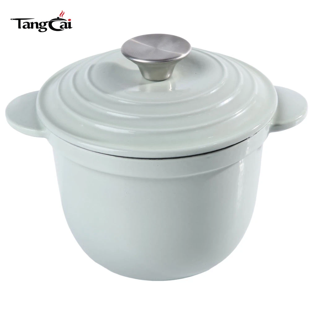 Mini Tall Body Deep 1.8QT emaillierter Gusseisen-Reistopf