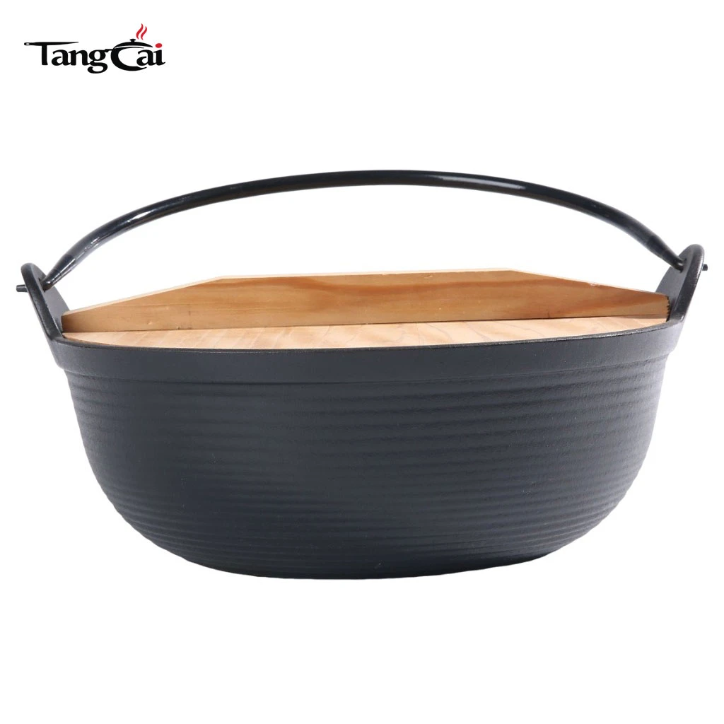 1,7 l japanischer Sukiyaki Tetsu Nabe Hot Pot aus Gusseisen