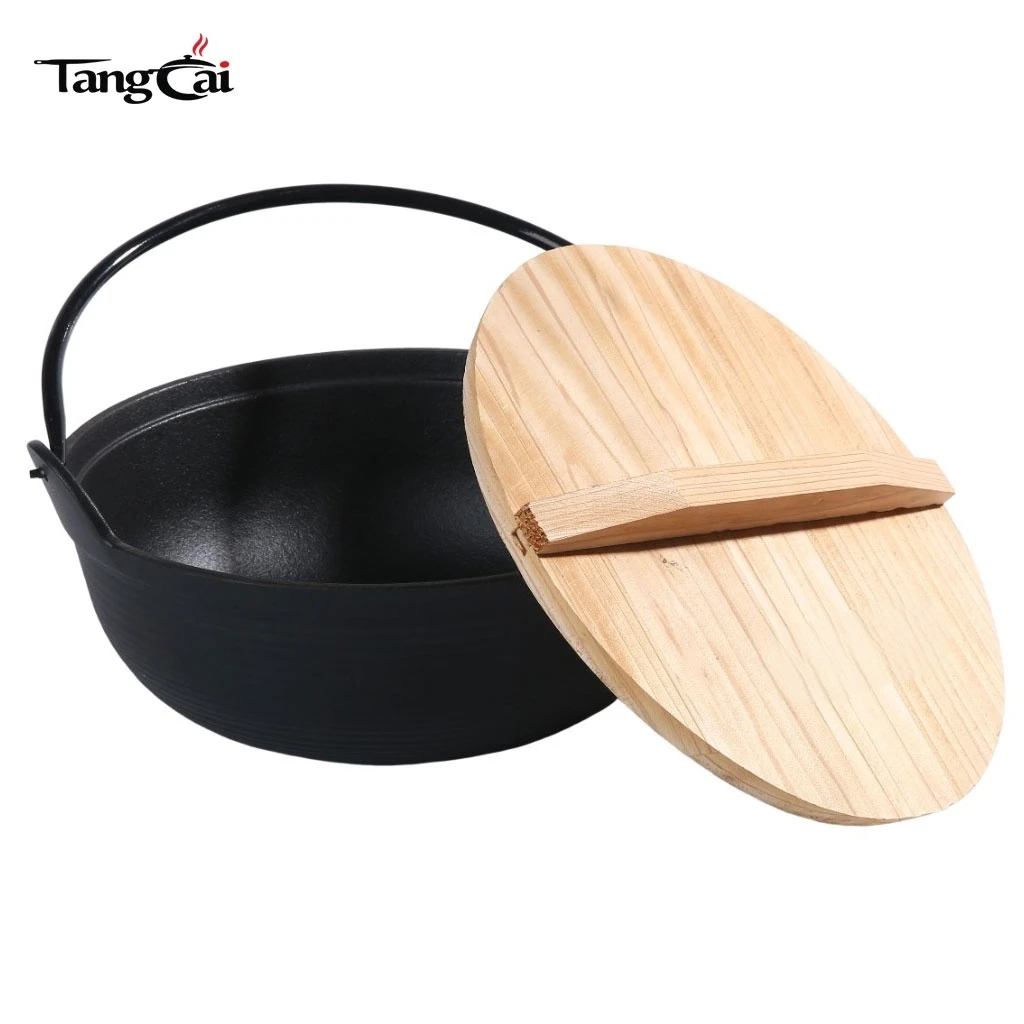 1,7 l japanischer Sukiyaki Tetsu Nabe Hot Pot aus Gusseisen